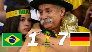 Brasil 1 x 7 Alemanha  melhores momentos  Copa do Mundo 2014 [upl. by Recha]