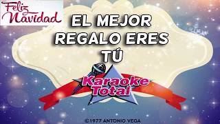 El Mejor Regalo Eres Tú  Nancys Rubias  Karaoke con Coros All I Want For Christmas Is You [upl. by Aicsila647]