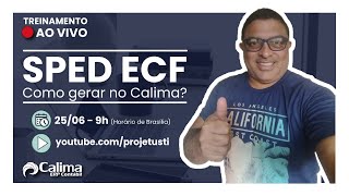 SPED ECF  Como gerar no Calima 4 [upl. by Favin]