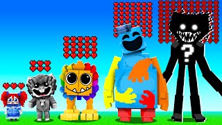 ¿Qué Personaje DE POPPY PLAYTIME 4 Tiene MAS VIDA 😨 MINECRAFT [upl. by Alag]