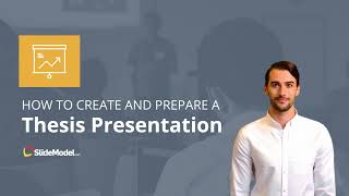 How to Create and Present a Thesis Defense Presentation [upl. by Oirevlis]