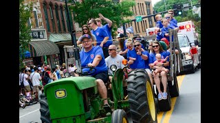 Fourth of July parade in Brattleboro [upl. by Nirb448]