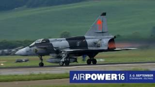 AIRPOWER 2016 Zeltweg Trailer [upl. by Nide]