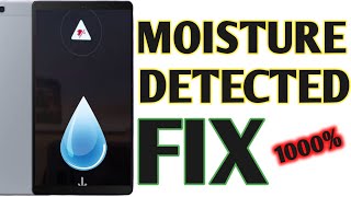 Fix Check ChargerUsb Port  Moisture Detected SAMSUNG GALAXY TAB 105 SMT595 [upl. by Alcine]