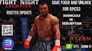 Fight Night Champion  RPCS3 PS3 Emulator [upl. by Atyekram]