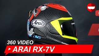 Arai RX7V Tatsuki Helmet  ChampionHelmetscom [upl. by Patrizia]