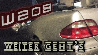 Weiter gehts Mercedes W208 Lenkungsdämpfer und Ölwechsel [upl. by Ecar]