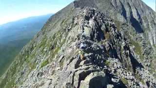 Mount Katahdin Knife Edge  GoPro [upl. by Fruma]