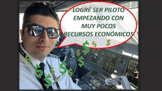 Como Logré ser Piloto Comercial Empezando con Pocos Recursos Económicos [upl. by Aitekram]