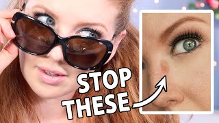 MUST TRY Makeup Tip to STOP Sunglass or Glasses Marks on Your Nose [upl. by Noynek]