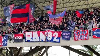 Ultras Vigor Senigallia in trasferta a San Benedetto del Tronto 202425 [upl. by Olenolin29]