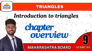 Mathematics  Triangles  Basic Concepts Chapter Summary  STD 9th SSC Board  By Stalen Sir [upl. by Nalda76]