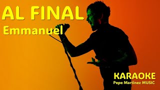 Al final Emmanuel Karaoke [upl. by Esac]