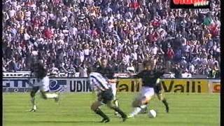 5 Maggio 2002 Juventus Udinese 20 e Lazio Inter 42 Scudetto 2002 [upl. by Jens]