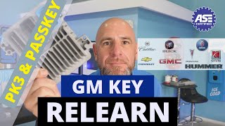 HOW TO PROGRAM KEY FOR GMCHEVY PK3 or Passkey Antitheft  Engine Computer Replacement [upl. by Sabah]