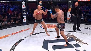 FEDOR VS FRANK MIR KNOCKOUT VIDEO HIGHLIGHTS BELLATOR 198 HIGHLIGHTS [upl. by Aihsema259]