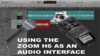 How To Use A Zoom H6 As An Audio Interface [upl. by Alisan592]