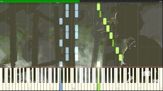 Demolition Inevitable Springtrap Cutscene Music  FNaF Sister Location Synthesia Piano Tutorial [upl. by Beedon]