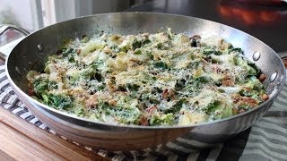 Utica Greens amp Beans  Escarole Gratin with Beans Recipe  New Years Day Special [upl. by Thane62]