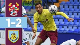 BARNES AND MCNEIL SEAL WIN  HIGHLIGHTS  Tranmere v Burnley [upl. by Eng]