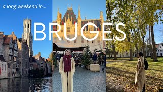 Top things to do in Bruges Belgium  a long weekend winter getaway [upl. by Oca517]