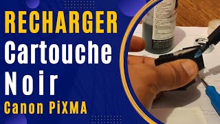 Recharger Cartouche Noir 545  Canon PIXMA MX495 545 BLaCK [upl. by Christianity]