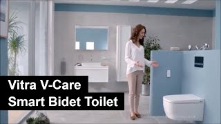 Vitra VCare Smart Shower Toilet Demo [upl. by Holland]