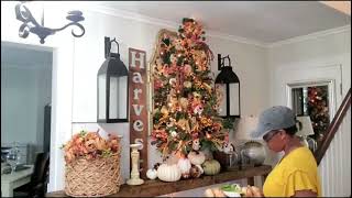 Fall Console Table Styling Ideas  Fall Throwbacks  AT HOME WITH SHUSHANA [upl. by Lowery]