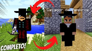 COMO VIRAR UM CAÇADOR DE VAMPIROS TUTORIAL COMPLETO E ATUALIZADO VAMPIRISM MOD 3 [upl. by Vivyanne285]