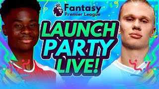 FPL 202324 OFFICIAL LAUNCH PARTY LIVE 🔴🎉  The New Fantasy Premier League Has Begun [upl. by Bathesda]