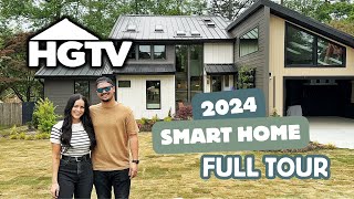 2024 HGTV SMART HOME  Quick Tour [upl. by Atteselrahc]