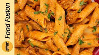 Pasta with Roasted Tomato Cream Sauce Recipe By Food Fusion [upl. by Ion]