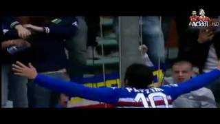 Giampaolo Pazzini HD Best Goals Welcome To Inter Milan [upl. by Lyrred]