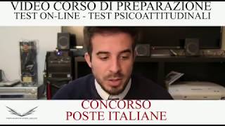 Superare Test Online e Test PsicoAttitudinale Poste Italiane [upl. by Lehmann]