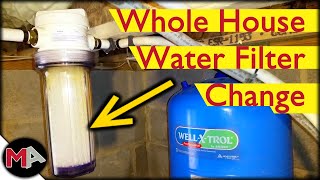 Changing a Whole House Water System Filter [upl. by Torhert]