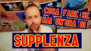 Cosa fare se hai unora di supplenza [upl. by Euqinad]