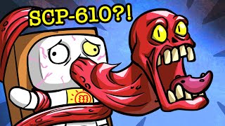 Rubber INFECTED by SCP610  Rubber Diaries EP6 SCP Animation [upl. by Atnek]