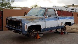 1979 Chevrolet Cheyenne Super 10 350 Restoration Project [upl. by Itsuj964]