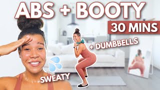 Day 17  20 min Standing BOOTY Workout  Big Buttocks Exercises  The Modern Fit Girl  SUMMER SHRED [upl. by Nama281]