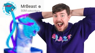 I Surprised MrBeast With Custom 50 Million Playbutton [upl. by Quenna85]