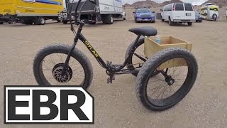 EBikeKit ETrike Kit Video Review  Electric Sun Bicycles Fat Trike Conversion [upl. by Candide]