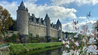 Josselin  Josselin Castle  Château de Josselin  Brittany France [upl. by Barsky390]