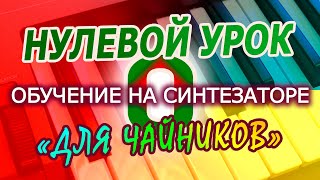 Как научиться играть на синтезаторе или пианино  0 урок [upl. by Isolda]