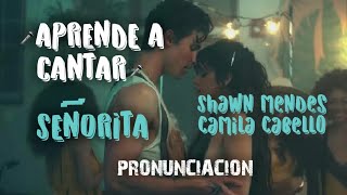 Shawn Mendes  Camila Cabello  Señorita  Pronunciacion [upl. by Einal]