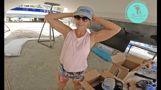 Progress in the Boatyard S2 E77 Barefoot Sail and Dive [upl. by Bjorn]