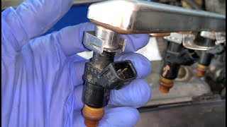 Honda Odyssey Fuel Injector Replacement DIY [upl. by Inod]