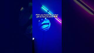 This will shock anime fans 😳 led animefan anime ledlights hologram animeedits shorts [upl. by Ydnam]