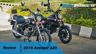 Bajaj Avenger Street 220 Cruise 220 Review  MotorBeam [upl. by Aerdied]