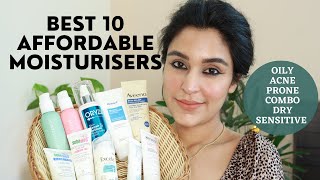 TOP 10 MOISTURISERS FOR INDIAN SKIN  NEW ENTRANTS  ALL SKIN TYPES  PART 2  Chetali Chadha [upl. by Mckee]