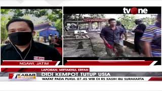 Pemakaman Alm Didi Kempot Akan Dilangsungkan Sore Ini di Ngawi Berikut Lokasinya  tvOne [upl. by Jodee]